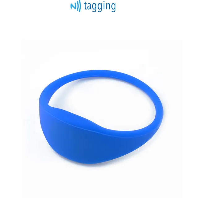 Durable silicone nfc bracelet