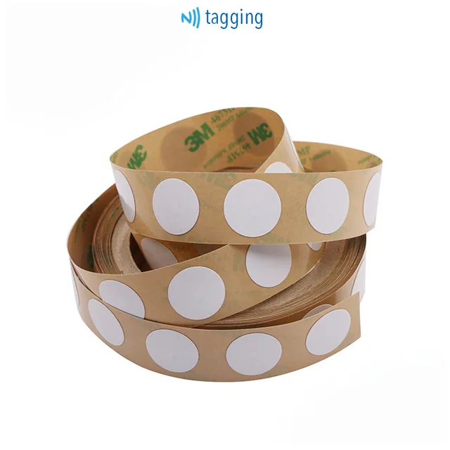 Printable paper round 21mm NFC sticker